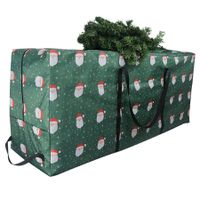 Christmas Tree Storage Bag Fits Unassembled Artificial Trees, Waterproof Storage Container with Durable Handle, Zipper(122*38*51cm)