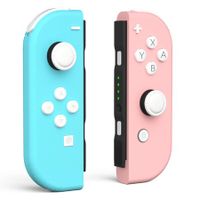 Joy Con Controller Compatible for Switch,Wireless Replacement for Switch Joycon,Left and Right Switch Controllers Joycon Support Dual Vibration/Wake-up Function/Motion Control