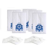 5PCS 3D Airclean Bags Replacement for Miele GN Vacuum Cleaner for Classic C1 Complete C1 Complete C2 Complete C3 S227 S240 S270 S400 S2 S5 S8