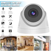 1080P Wireless Home Camera 360 Degree Rotate Auto Tracking Panoramic Cameras 2.4Ghz Wifi Webcam Monitor