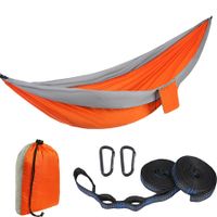 Camping Hammock Double and Single Portable Hammocks with 2 Tree Straps 270x140cm