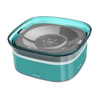 Pet Water Bowl, No Spill Slow Water Feeder, Clear Pet Water Dispenser, Visible Water Level, Slow Drinking Bowl for Small Medium Large Dogs Cats