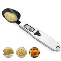 Kitchen Measuring Spoon Food Scale Digital Multi-Function Digital Spoon Scale, Weight from 0.1 Grams to 500 Grams Support Unit g/oz/gn/ct