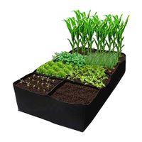 Fabric Raised Garden Bed, Garden Grow Bed Bags for Growing Herbs, Flowers and Vegetables