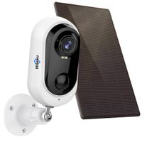 Spotlight WiFi Outdoor 2K Camera for Home Security Solar Panel Powered Waterproof Wireless Surveillance Camera Outdoor 2.4GHz