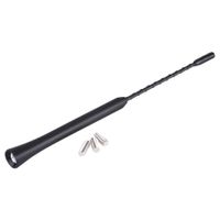 9 Inches Car Car Aerial Antenna, Anti Noise Beesting Aerial FM Radio Antenna with Screws