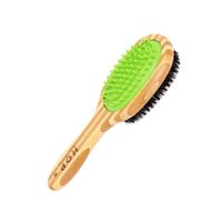 Short Hair Dog Brush, Pet Brushing Comb for Short Hair Coats Green