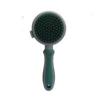 Pet Hair Removal Comb Brush Green