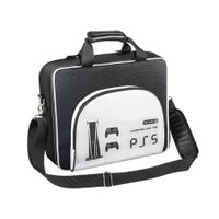 PS5 Carrying Case, Travel Case for Playstation 5 Console and PS5 Disk/Digital Edition, Large Capacity Storage Bag for Games Accessories