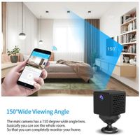 WiFi Mini Camera 1080P HD IP Wireless 2MP Indoor Micro Security Surveillance Monitor Night Vision Detection Pet Cam