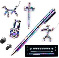 Fidget Pen,Decompression Magnetic Fidget Toy Pen,Magnet Pen Fidget Toy Relieve Pressure Novel Toy Gift for Kids or Friends (colours)