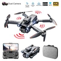 6K HD Camera  2.4G WIFI FPV  18mins Flight Time Brushless Foldable RC Drone Quadcopter  EIS  anti-shake gimbal stabilization design