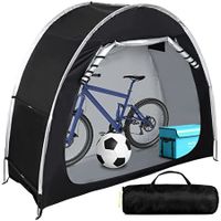 Bike Storage Tent Anti-Dust Waterproof Bike 210D Cover Outdoor Foldable Bicycle Shed Camping Garden Shelter 163X80X195CM