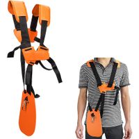Weed Eater Weed Sling, Comfortable Weed Trimmer Sling, Double Shoulder Strap, Nylon Brush Cutter, Weed Harness