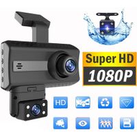 1080P FHD Dash Cam for Cars,Mini Screen Dual Car Dash Camera 3.5In Screen