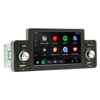 5 inch Touch Screen Bluetooth Car Stereo Media Receiver Apple CarPlayer