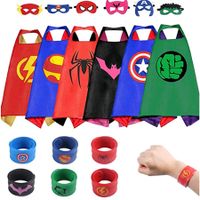 Superhero Cape Set Toys for Boys Girls Party Supplies Christmas Halloween Gifts