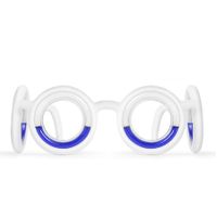 Anti Motion Sickness Glasses Relieve Carsickness Airsickness Seasickness Glasses Ultra Light Portable Nausea Relief Glasses for Sport Travel No Lens Liquid Glasses for Adults or Kids