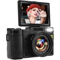 2.7K Digital Camera, 30MP Compact Camera, Portable Camera for Boys, Girls, Adults, Beginners