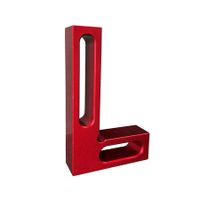 Mini 90 Degree Positioning Square, Small Pocket Right Angle Clamp Woodworking Tool, Checkered Square in Carpenter's Cutter Tools
