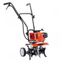 Giantz 65CC Garden Cultivator Tiller Petrol Rotary Hoe 16 Tines Rototiller