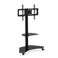 Artiss Floor TV Stand Brakcket Mount Swivel Height Adjustable 32 to 70 Inch Black