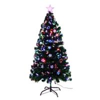 Jingle Jollys 1.2M 4FT LED Christmas Tree Multi Colour