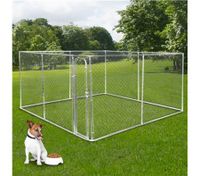 4m x 4m Pet Dog Kennel Run/Pet Enclosure Playpen