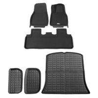 Weisshorn Car Rubber Floor Mats for Tesla Model Y Trunk Toolbox Cargo Mat Carpet