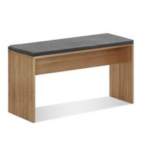 Artiss Dining Bench NATU Upholstery Seat Stool Chair Cushion Kitchen Furniture Oak 90cm