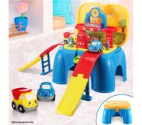 Kids Gas Station Toy Box