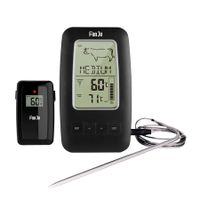 Wireless Food Thermometer Digital Remote Alarm Cooking BBQ Kitchen Tool