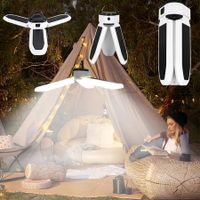 Camping Lantern LED Solar Light Rechargeable Power Bank Emergency Lamp