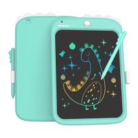 LCD Writing Tablet 10 inch Doodle Board Drawing Pad Tablet with Educational Learning Unicorn Gifts for Kids-Blue