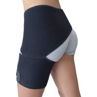 Hip Brace for Sciatica Pain Relief, Compression Support Wrap for Sciatic Nerve, Thigh Pulls,Groin Injury,Sacroiliac Joint Support Stabilizer for Men, women