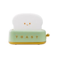 Cute Toaster Shape Room Decor Night Light for Bedroom Bedside Living Room Dining Room Desk Decor Gift