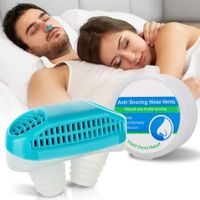 Anti Snoring Device,Snore Upgrade Stoppers Snoring for Men Women,2 in 1 Nose Air Purifier Nasal Vents Plugs Clip Snoring Stopper Reduce for CPAP User,Stop Snoring Sleep Aid Device for Better Sleep
