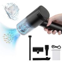 Portable Cordless Handheld Vacuum Cleaner, 6000PA Strong Suction, 60W Rechargable, Dry Use, Quick Cleaning for Car, House & Office