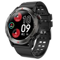 Smart Watch For Men, Bluetooth Calling 24h Heart Rate Detection Smartwatch Black