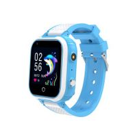 4G Kids Smart Watch Phone SOS Call Vedio Call Camera GPS Recorder Alarm Flashlight Music Player for Girls Boys Christmas Birthday Gifts Col.Blue