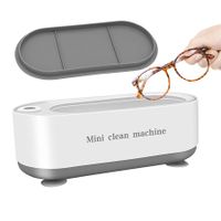 Ultrasonic Jewelry Cleaner, 45kHZ Glasses Cleaner with Contact Lens Storage Case