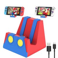 Switch Charging Dock for Switch/Switch Lite/Switch OLED, Portable Charging Dock Stand with Type-C Port (1 Pack)