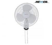 Heller 3 Blade Wall Fan With Pull Cord Operation