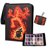 9 Pocket Pokemon Card Binder, 900 Cards Trading Card Binder Holder for Boys Girls Gift