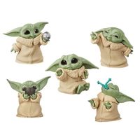 5p Baby Yoda Gifts,Baby Yoda Toys for Kids 5-6cm Baby Yoda Doll PVC Figurine Gifts