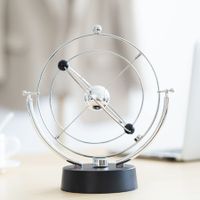 Electronic Perpetual Motion Battery Operated Home Office Desk Ornament (Universe)