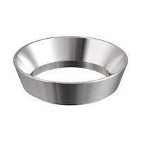 51mm Espresso Dosing Funnel,Stainless Steel Coffee Dosing Ring Compatible with 51mm Portafilter (51mm)