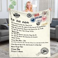 Gifts for Mom Blanket Soft Throw Blanket Perfect for Mom Grandma Gifts Mother's Day-150*200 CM
