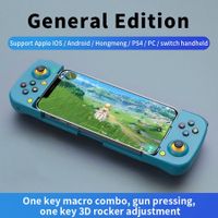 Wireless Game Controller for iOS, Android, PC, Bluetooth Gamepad Joysticks for Phone