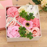 Gifts for Her, Women, Mom, Wife, Girlfriend, Soap Rose Scented Soap Carnation Flower Box, Birthday, Mother's Day, Valentine's Day,
